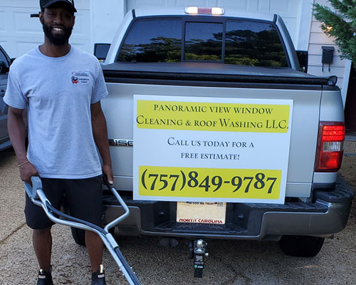 Panoramic View Window Cleaning & Roof Washing TKE Corporation Team